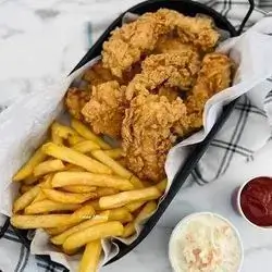 3 Pcs Chicken Tenders With Fries