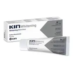 kin Whitening toothpaste ,75ml with sodium bicarbonate and fluoride