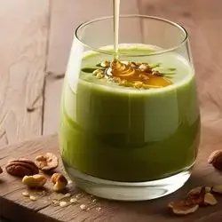 Avocado Cocktail With Honey And Nuts