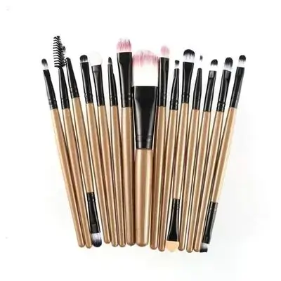 SHEIN 15pcs Makeup Brushes Set