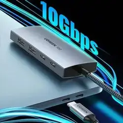adapter UGREEN CM480/ USB-C Hub with 2×USB 3.2 & 2×Type-C Ports