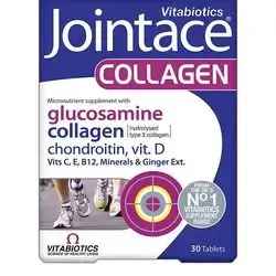 Vitabiotics Jointace COLLAGEN &glucosamine with vit D - 1 month supply - made in UK