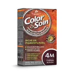 Color & Soin enriched with pure pigments 4M mahogany chestnut 