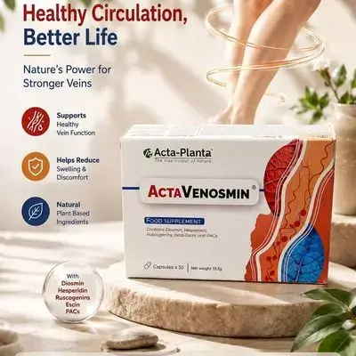 Actavenosmin Vascular Health Supplement (30 capsules)