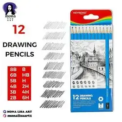 Drawing Pencils-KeyRoad