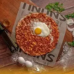 Double Lahmacun With Egg