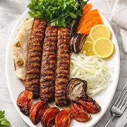 3 Chicken Kebab Skewers Meal
