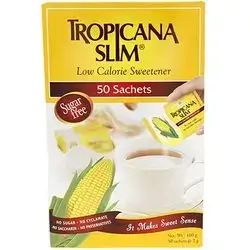 Tropicana Slim Low Calorie Sweetener, 50 Sachets
