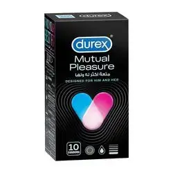 durex mutual pleasure designed for him and her _ 10 condoms