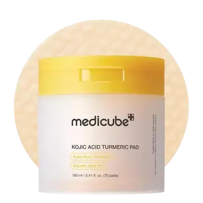 Kojic Acid Turmeric Pad 160ml 70 Pads _ medicube