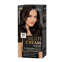 Multi Cream Permanent Intensive Hair Color Dye Care 40 CINNAMON BROWN _ JOANNA
