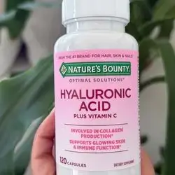 Nature's Bounty Hyaluronic Acid, Plus Vitamin C, Capsules