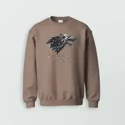 JERSEY Half Over Size Game of Thrones Light Brown (Large)