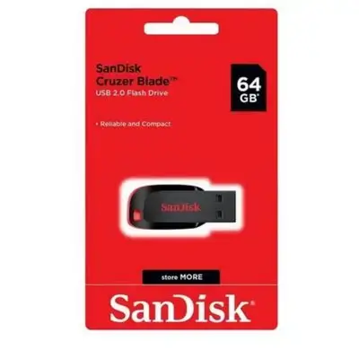 SAN DISK CRUZER BLADE 64 GB