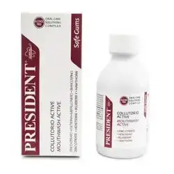 president mouthwash active safe gums 200ml