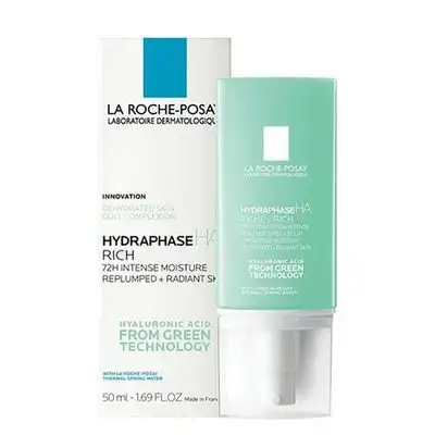 La Roche-Posay Hydraphase HA Rich Hyaluronic Acid Face Cream - 50ml | لاروش بوزيه مرطب للوجه بحمض الهيالورنيك - 50 مل