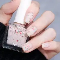 REALCHIC 10ml/Pcs, Sequin Glitter Pink Nails