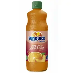 Sunquick Orange & Peach Concentrate Drink 840 ml