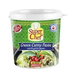 Super Chef Green Curry Paste, 400g