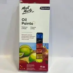 Mont Marte Oli Paints 12 pc