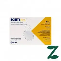 KIN Oro Denture cleaning tablets with active oxygen 30 Effervescent tablets