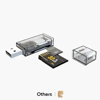 Go-Des 2-in-1 USB3.0 Card reader