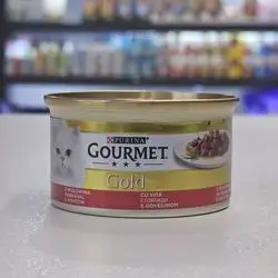 Purina Gourmet With ( Beef ) In Gravy 85g