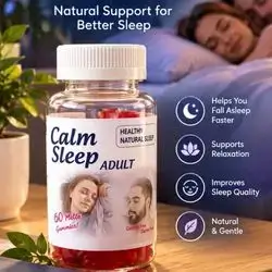Calm Sleep Adult Healthy Natural Sleep (60 gummies)