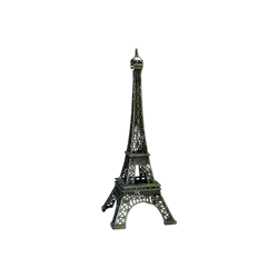Eiffel Tower Metal Statue
