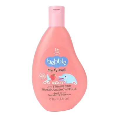 My Friend 2 in 1 Shampoo & Shower Gel Strawberry 250 ml _ Bebble