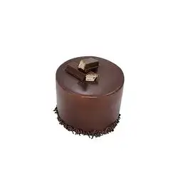 Sweet Chocolate Circular Cake Piece