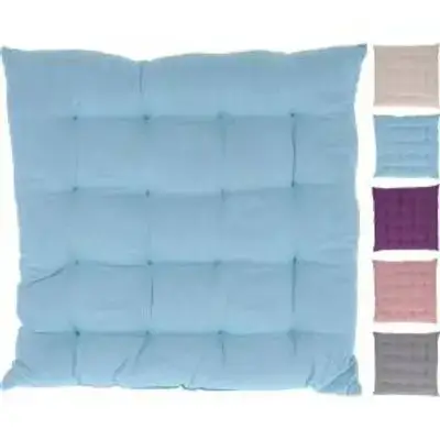 Chair Pad 40X40Cm 5Ass Clr