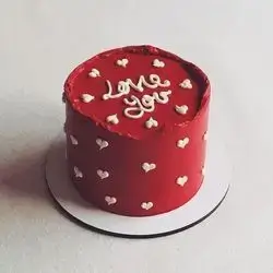 Valentine cake