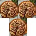 3 Medium Pizza