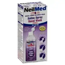 NeliMed Nasal Mist Saline Spray Nasal Wash Sterile
