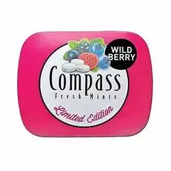 Compass Wild Berry Sugar Free 50 Pcs 14 Gm