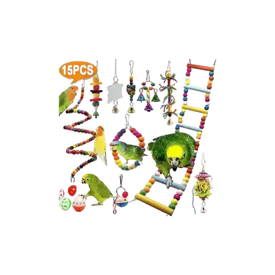 E240 – Bird Toy Set Mix