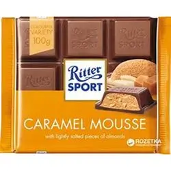 Ritter Sport M/cho Caramel 100g