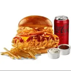Cajun Smoky Burger menu 