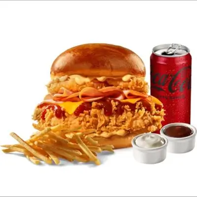 Cajun Smoky Burger menu