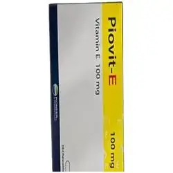 Piovit-E Vitamin E 100Mg 28 Chewable Tablets Pioneer