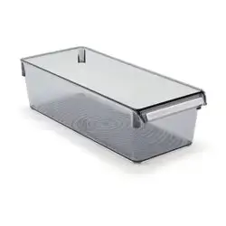 Organizer Locking Self Ps 360*150*100 Transparent Black