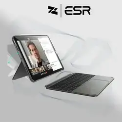 ESR Keyboard Case Shift Series For iPad Air 11 - Dark Gray