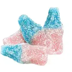 Mini Fizzy Flaskor – Tiny Bottles, Big Tang! 100g