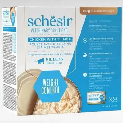 Schesir Weight Control Tuna & Tilapia 8x
