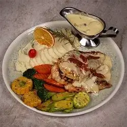 Chicken Steak With Mushroom Sauce