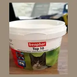 Beaphar Top 10 Multivitamin Tablets for Cats
