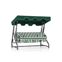 Olea Ø51 200Cm Reclinable Swing Seat Anthracite Green Cream