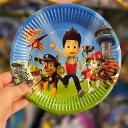 disposable paper plate