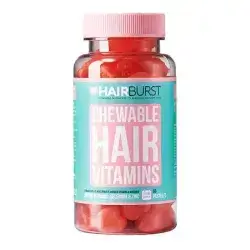 هيربرست مضغ فيتامينات الشعر 60 قطعة- Hairburst Chewable Hair Vitamins 60's